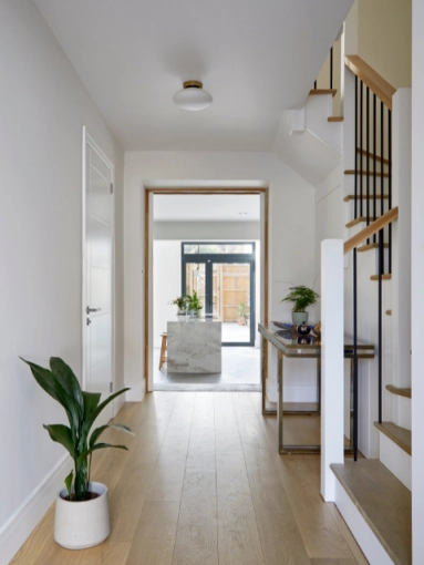 Single-Family Homes, Passive House / Eco-friendly, Townhouse, New Build, Interior Architecture & Design, Contemporary, Modern