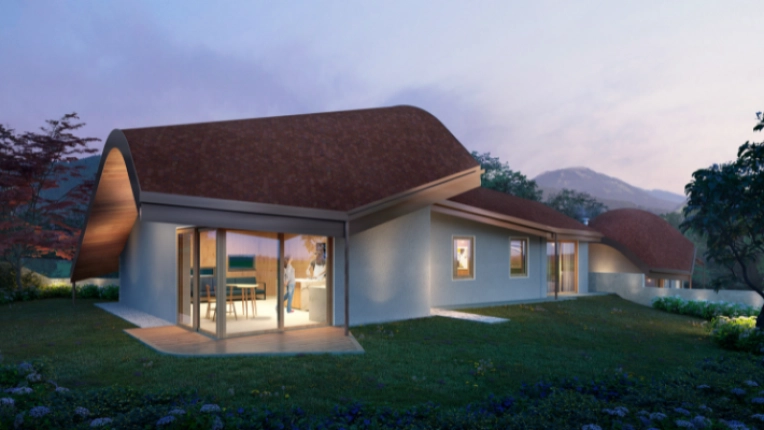 Single-Family Homes, Passive House / Eco-friendly, New Build, Landscape Architecture, Futuristic, Contemporary, Modern