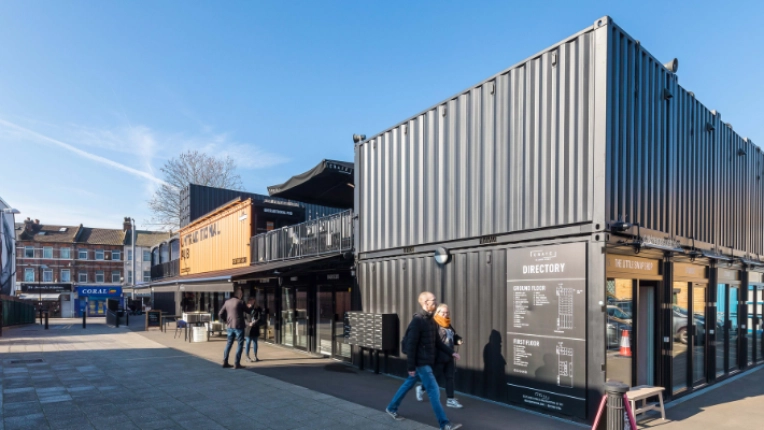 Retail, Exterior, New Build, Commercial Buildings, Contemporary, Modern